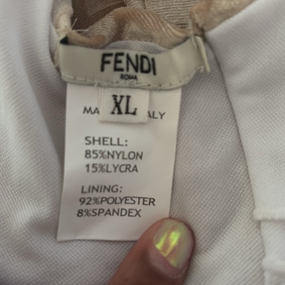 Fendi one piece bathing suit! Says XL but more like a Medium fit! - Picture 4 of 4